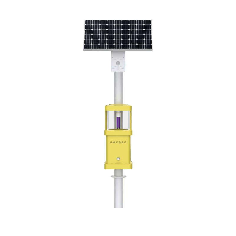 风吸式太阳能杀虫灯